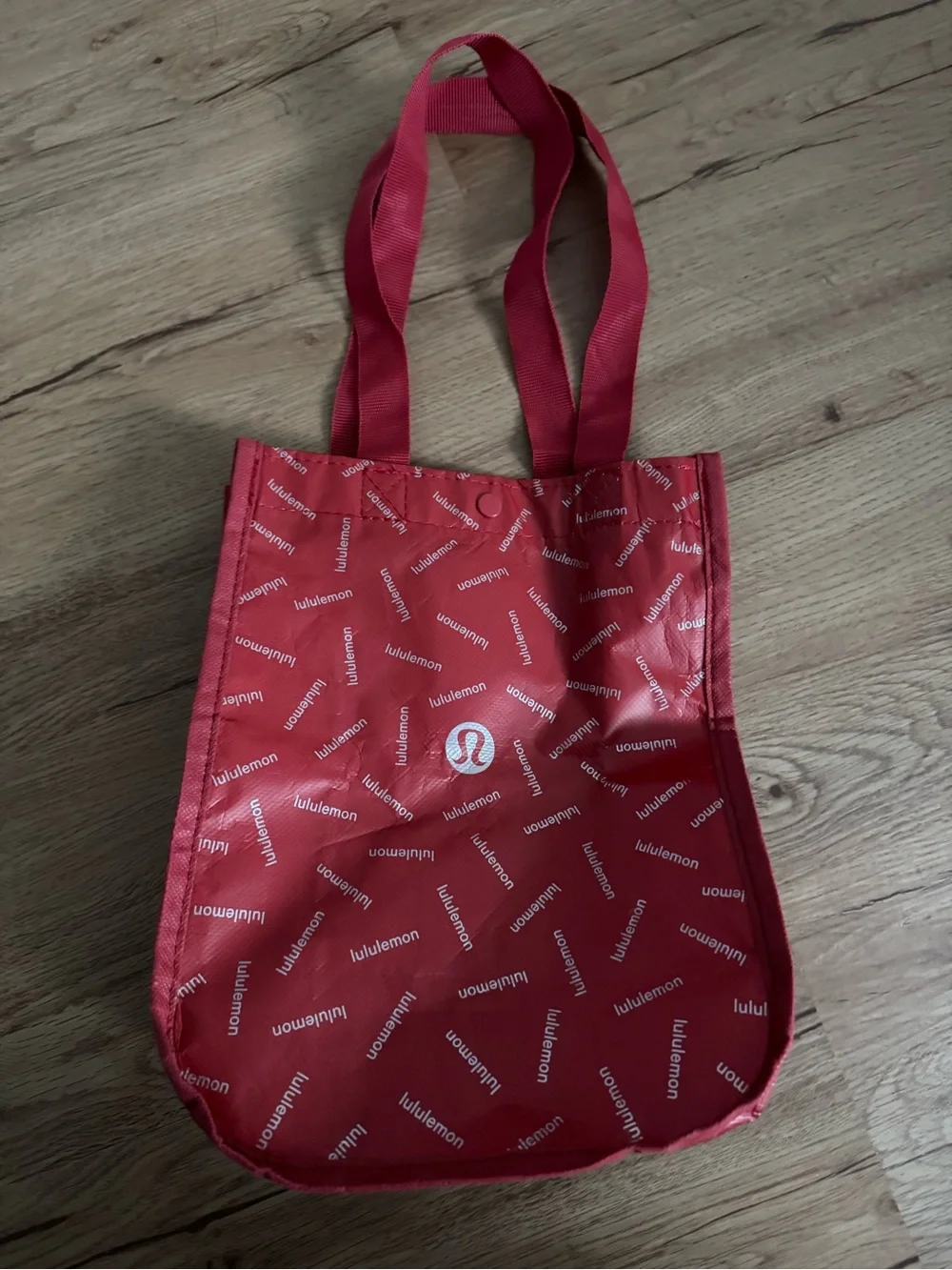 lululemon athletica Red Logo Reusable Tote